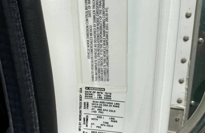 
								2019 Freightliner m2 reefer van truck w/liftgate cdl full									