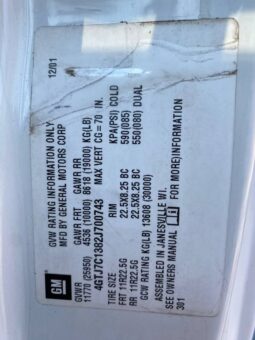 
										2002 Isuzu ftr side door van truck full									