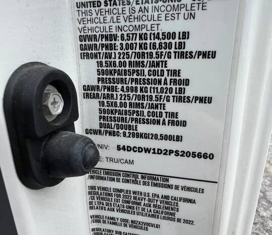
								2023 Isuzu npr hd 20ft box truck full									