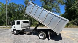 
										2019 Isuzu 14ft landscaper dump truck full									
