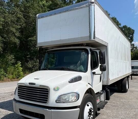 
								2023 Freightliner 26ft moving box truck side door liftgate full									