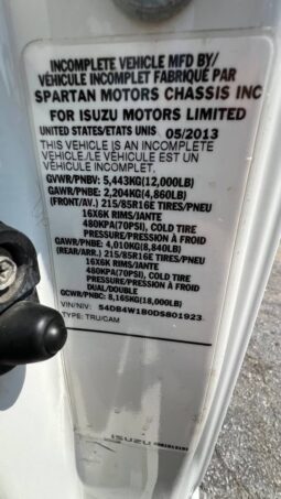 
										2013 Isuzu npr 20ft box truck full									