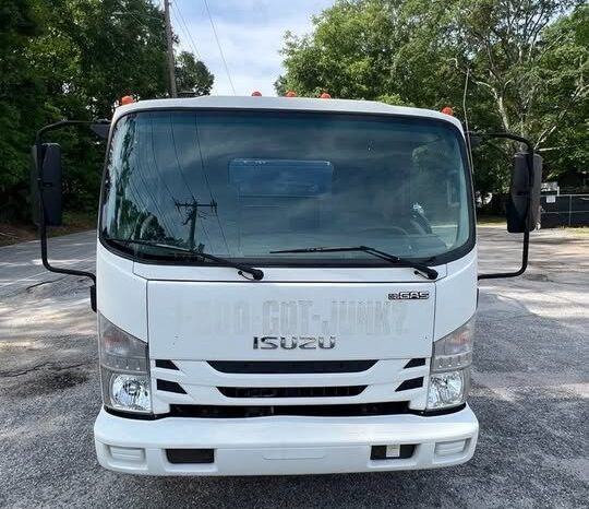 
								2016 Isuzu NPR HD 12ft scarp metal dump truck full									