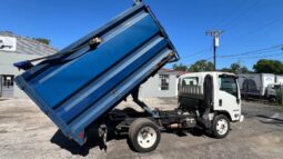 
										2018 Isuzu npr hd 12ft metal scrap dump truck full									