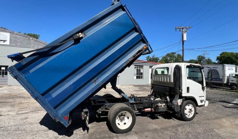 
								2018 Isuzu npr hd 12ft metal scrap dump truck full									