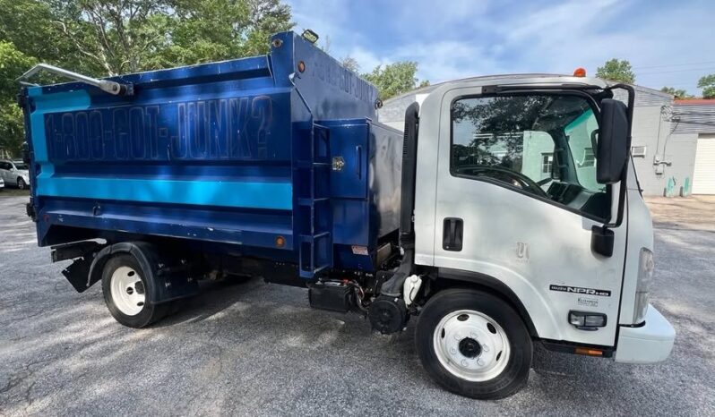
								2016 Isuzu NPR HD 12ft scarp metal dump truck full									