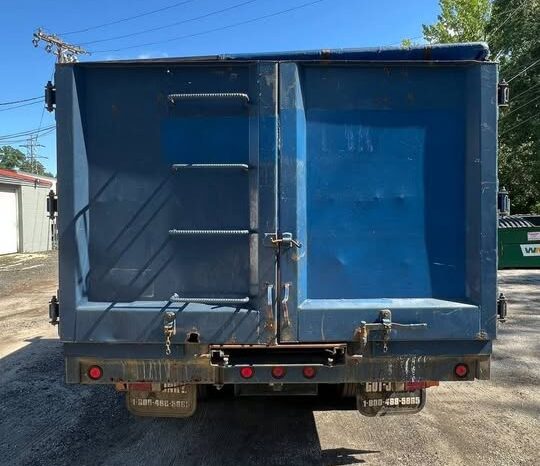 
								2018 Isuzu npr hd 12ft metal scrap dump truck full									